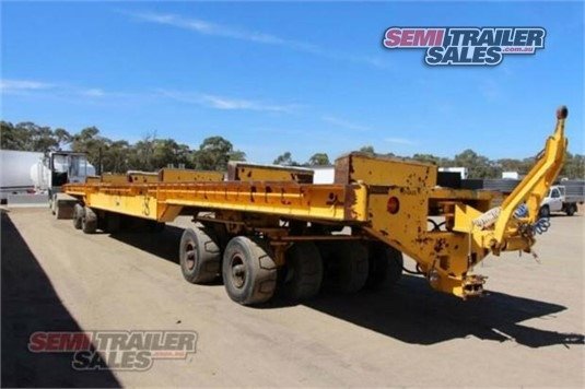 2007 Plan Semi Low Loader Semi Trailer