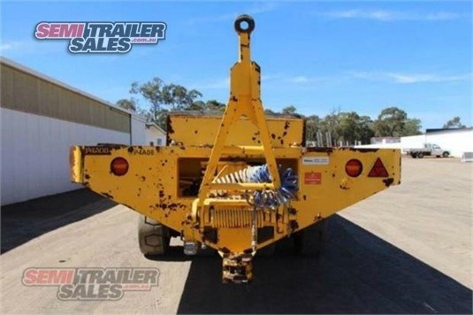 2007 Plan Semi Low Loader Semi Trailer