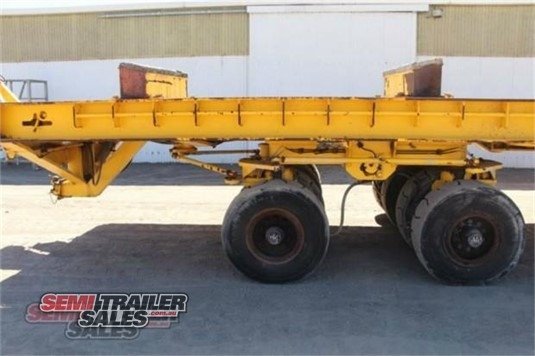 2007 Plan Semi Low Loader Semi Trailer