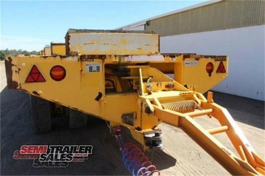 2007 Plan Semi Low Loader Semi Trailer