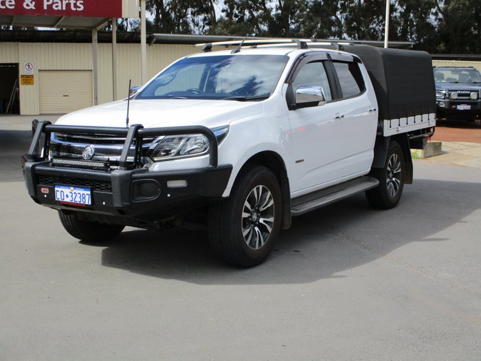 2018 Holden Colorado LTZ RG MY18 White