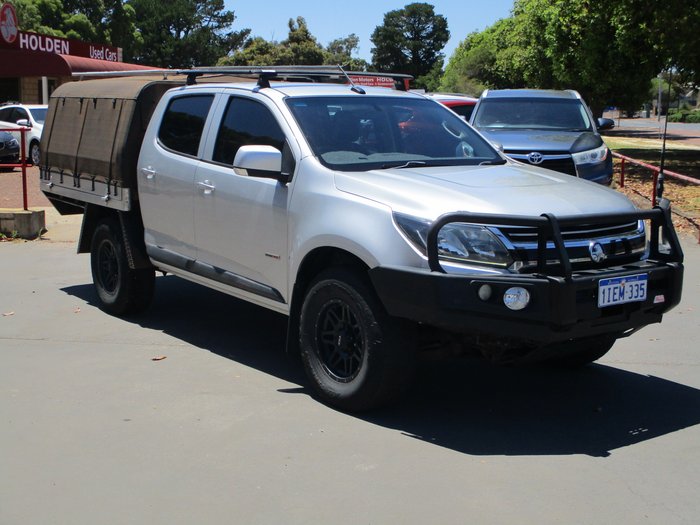 2018 Holden Colorado LS RG MY18 Silver