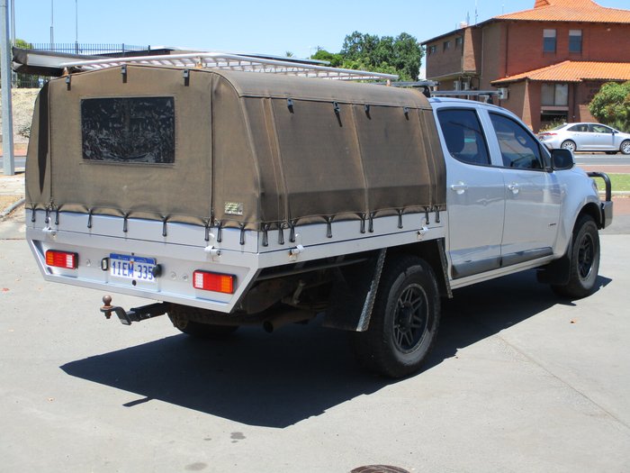 2018 Holden Colorado LS RG MY18 Silver