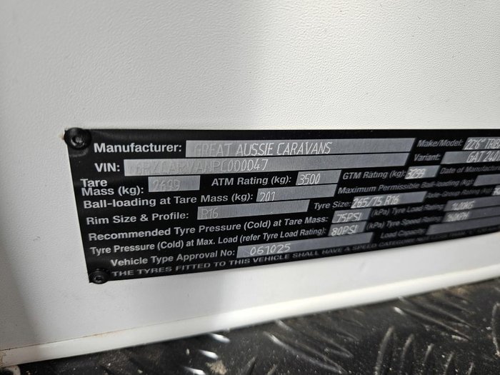 2024 GREAT AUSSIE Gravity 226 Bunk