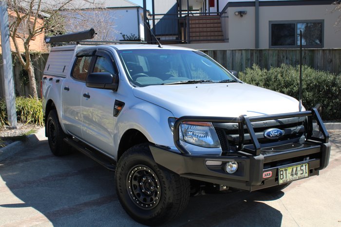 2013 Ford Ranger XL PX 4X4 Dual Range Silver