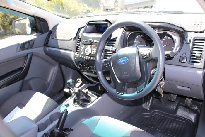 2013 Ford Ranger XL PX 4X4 Dual Range Silver