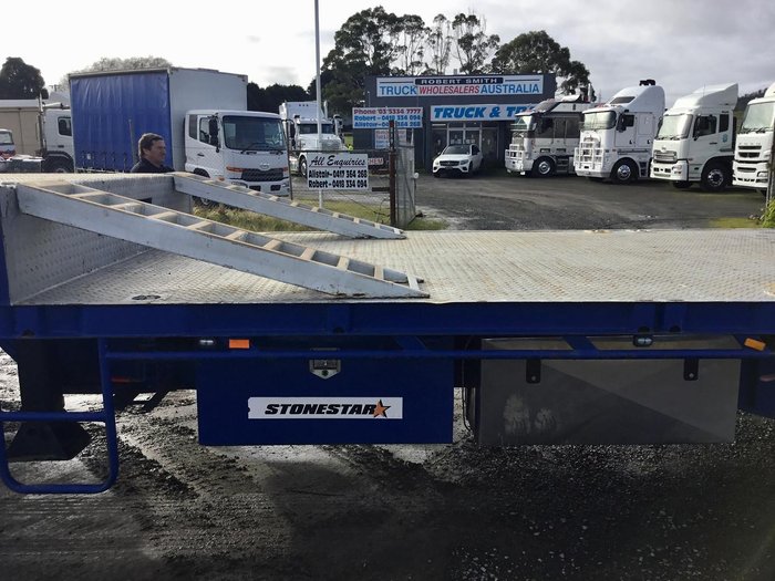 2018 STONESTAR Tri Axle Heavy Duty Pins Ramps Airbag $63000 Plus Gst BLUE