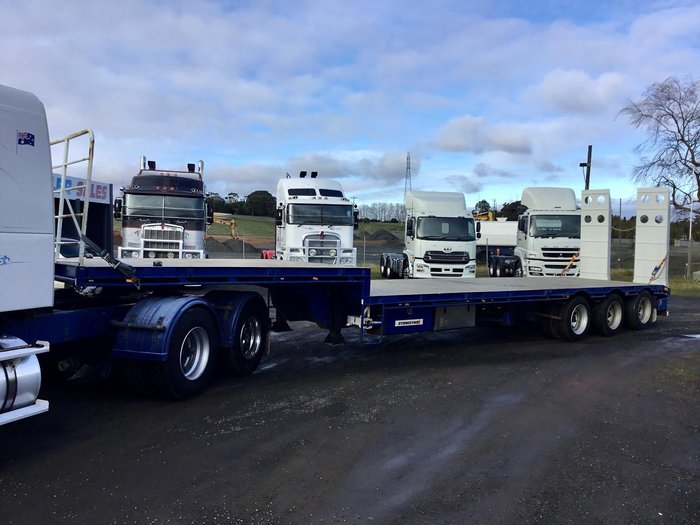 2018 STONESTAR Tri Axle Heavy Duty Pins Ramps Airbag $63000 Plus Gst BLUE