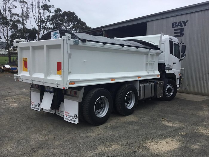 2015 Volvo Fm540 E5 Xlocks Full History A Bouble Rated $145500+Gst FM540 DAY CAB SUIT TIPPER WHITE