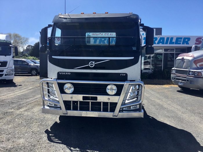 2015 Volvo Fm540 E5 Xlocks Full History A Bouble Rated $145500+Gst FM540 DAY CAB SUIT TIPPER WHITE