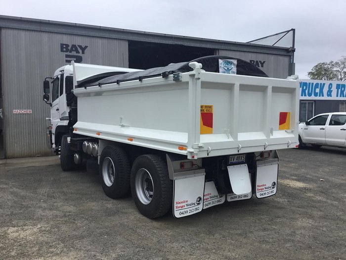 2015 Volvo Fm540 E5 Xlocks Full History A Bouble Rated $145500+Gst FM540 DAY CAB SUIT TIPPER WHITE