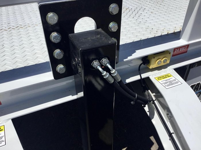 2020 TAGALONG 7,4 Mt Deck Hyd Ramps Leg Wb Tb Tie Downs Etc $30000+Gst WHITE