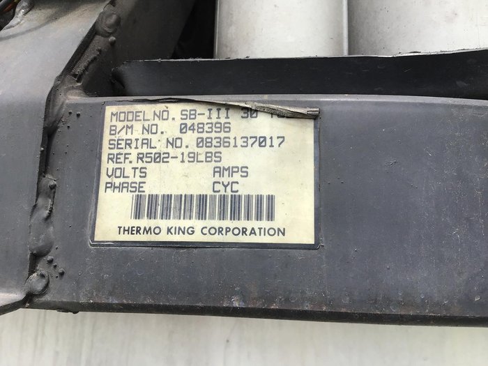 1993 FTE Fte2a Tandem 5 Door Refrigerated Pantec