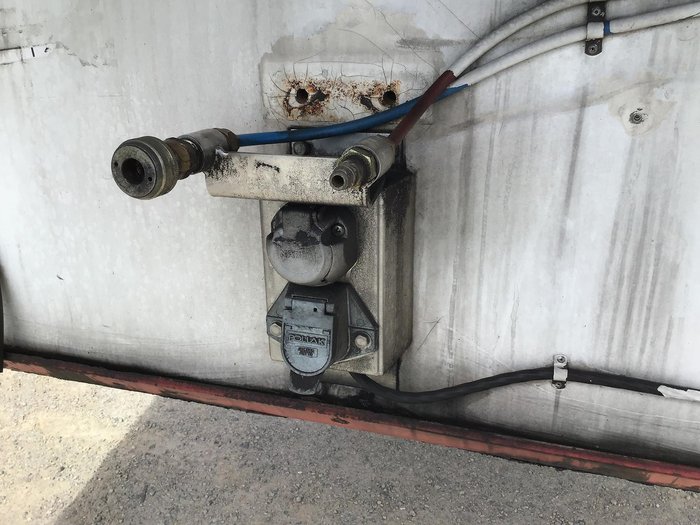 1993 FTE Fte2a Tandem 5 Door Refrigerated Pantec