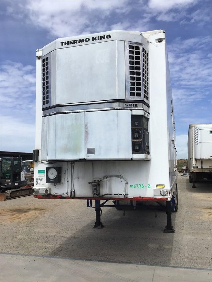 1993 FTE Fte2a Tandem 5 Door Refrigerated Pantec