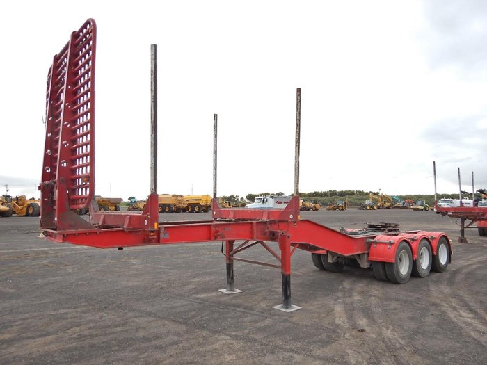 1996 Plunkett Triaxle Logging Skel B Double