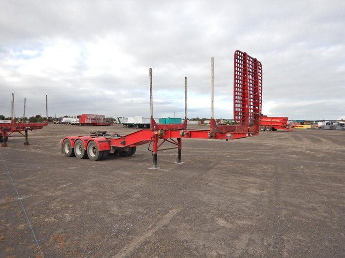 1996 Plunkett Triaxle Logging Skel B Double