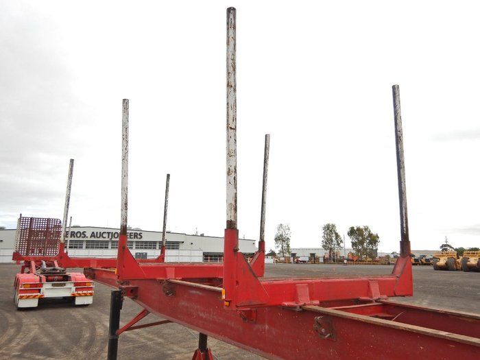 1996 Plunkett Triaxle logging skel B Double