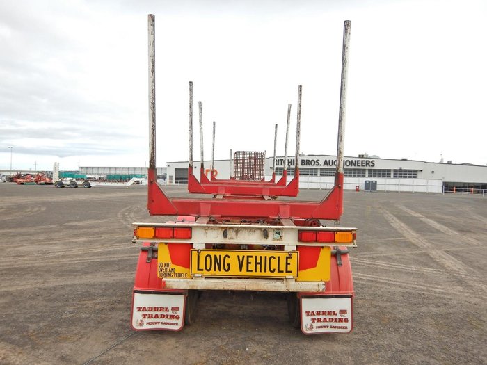 1996 Plunkett Triaxle logging skel B Double