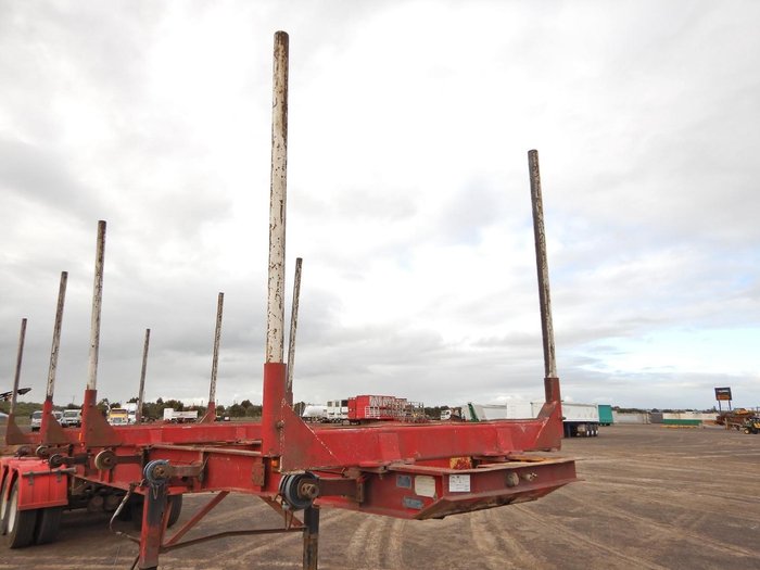 1996 Plunkett Triaxle logging skel B Double