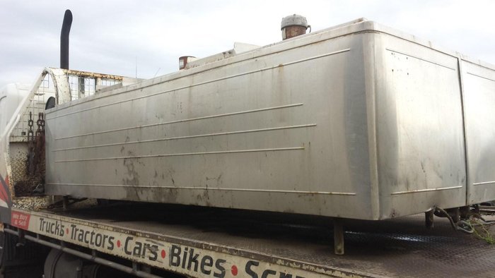 Stainless Steel Vats with Agitators One large one small