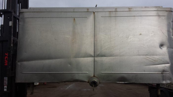 Stainless Steel Vats with Agitators One large one small