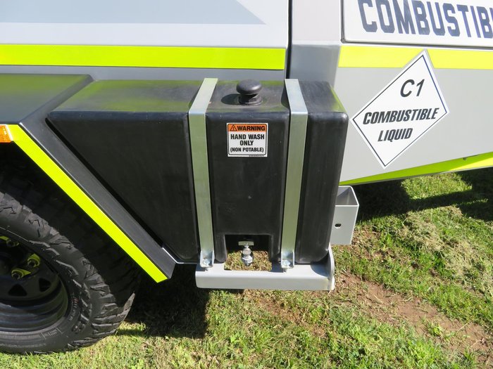 2024 ORH Diesel Bunded Fuel Trailer White