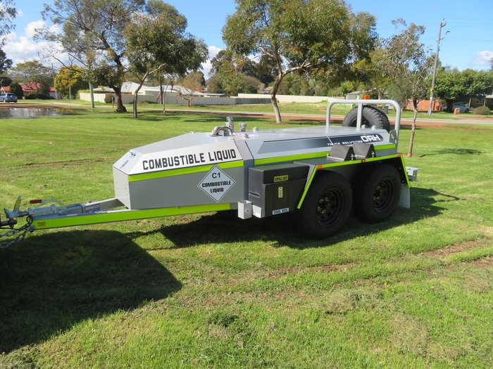 2024 ORH Diesel Bunded Fuel Trailer White