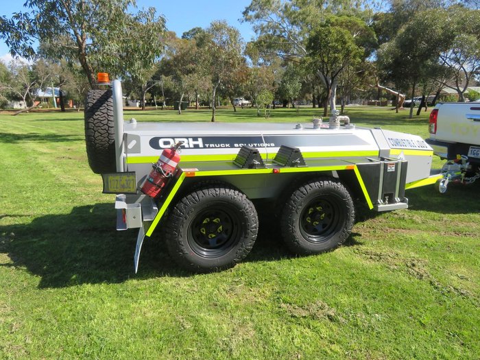 2024 ORH Diesel Bunded Fuel Trailer White