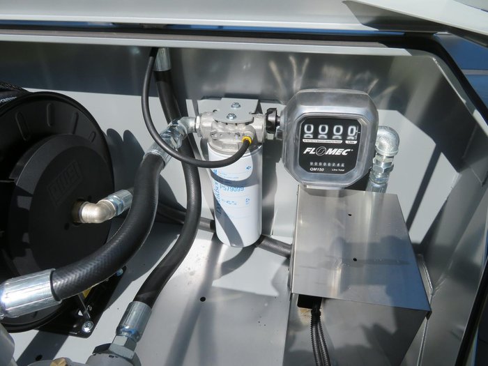 2024 ORH Diesel Bunded Fuel Trailer White