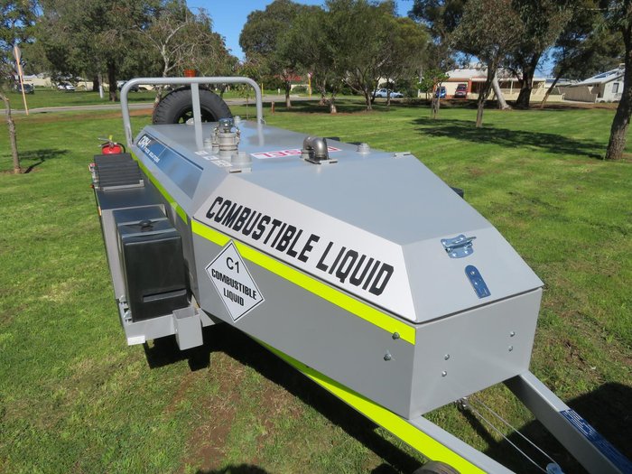 2024 ORH Diesel Bunded Fuel Trailer White