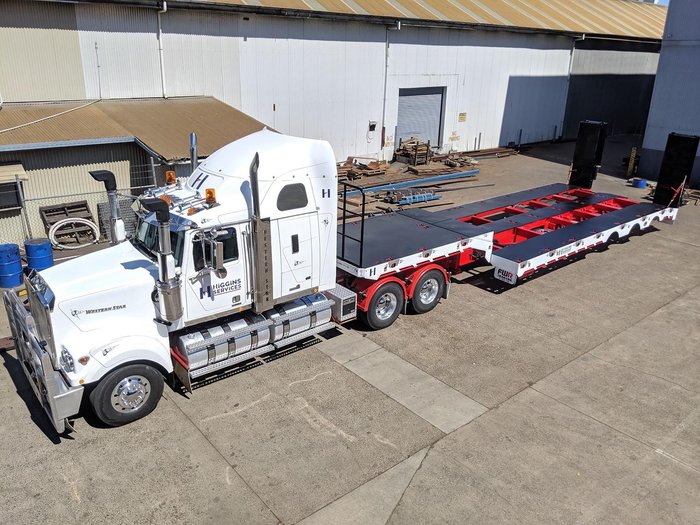 FWR Tri Axle Drop Deck - 4M Widener