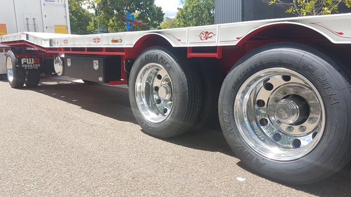 FWR 3 Axle Dog Trailer Fd3 Airbag