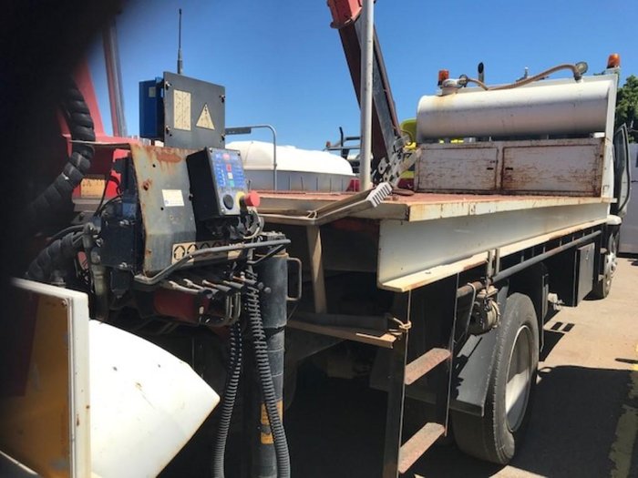 2007 Mitsubishi Fighter FM67FP WHITE