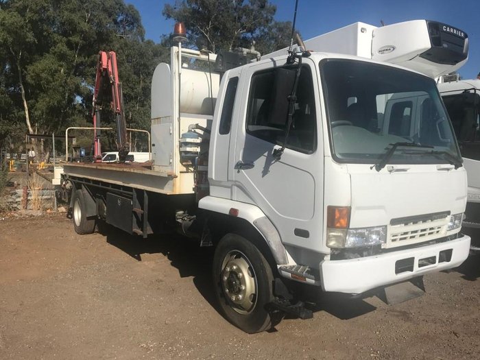 2007 Mitsubishi Fighter FM67FP WHITE