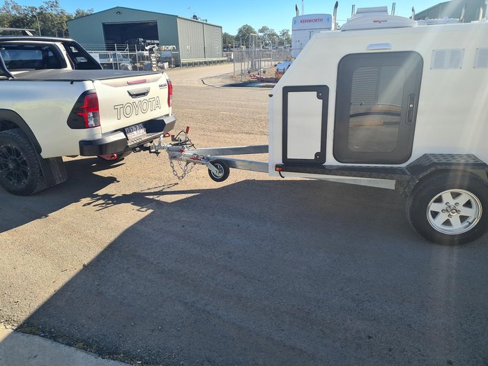 2024 McNeill Deluxe 4 Berth Trailer White