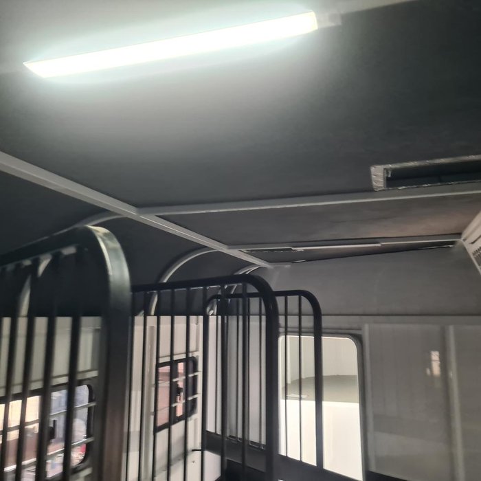 2024 McNeill 3 Horse Enclosed Gooseneck White