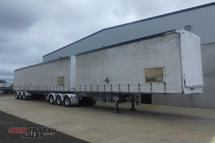 2022 PBS 34 Pallet Curtainsider B Double Set