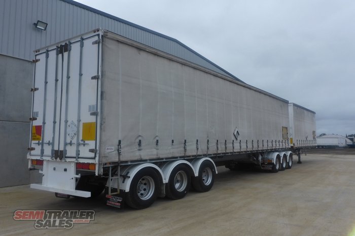 2022 PBS 34 Pallet Curtainsider B Double Set