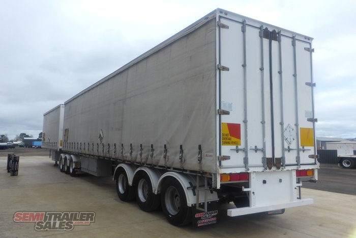2022 PBS 34 Pallet Curtainsider B Double Set