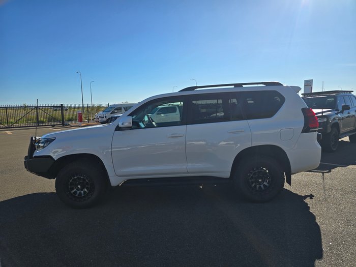 2021 Toyota Prado GXL White