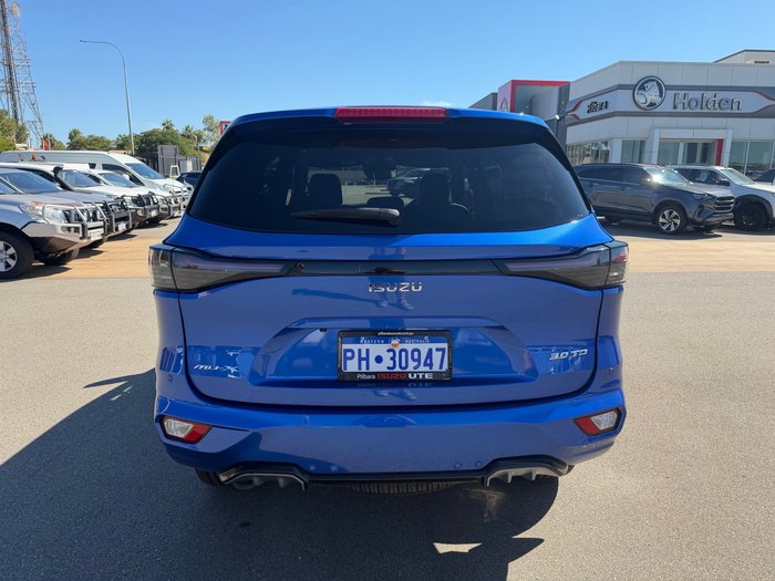 2024 Isuzu MU-X Neptune Blue Mica