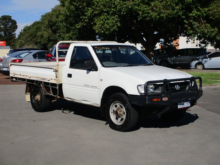 2002 Holden Rodeo DX TF MY02 White
