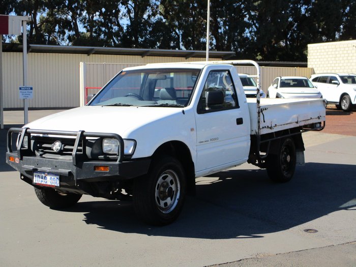 2002 Holden Rodeo DX TF MY02 White