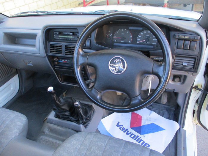 2002 Holden Rodeo DX TF MY02 White