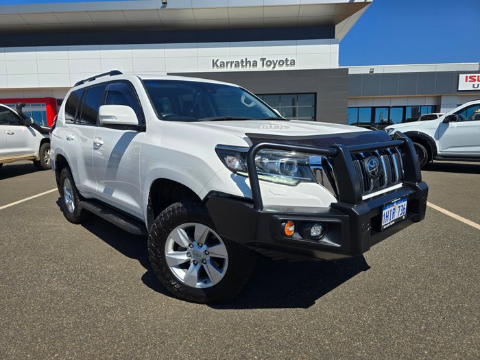 2021 Toyota Prado GXL White