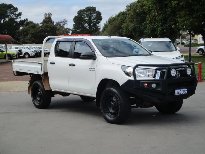 2018 Toyota Hilux SR GUN126R White