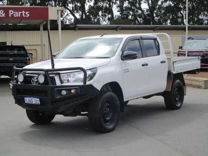 2018 Toyota Hilux SR GUN126R White