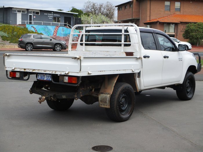 2018 Toyota Hilux SR GUN126R White