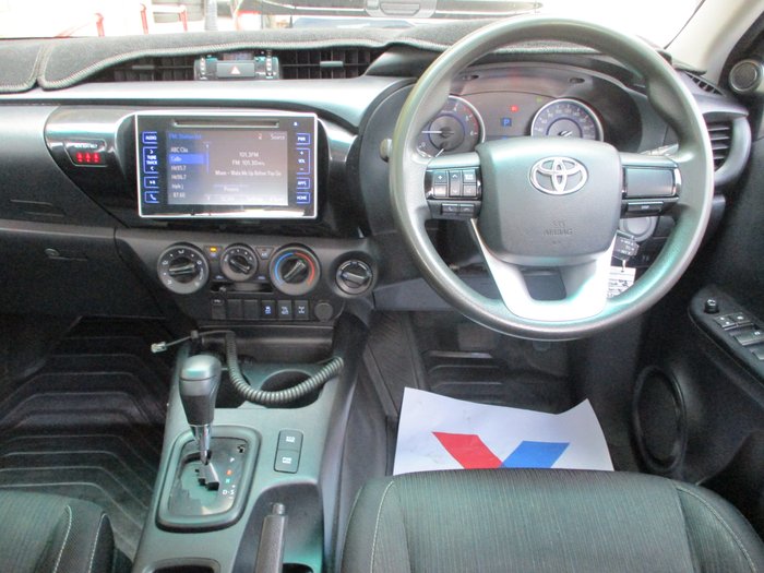 2018 Toyota Hilux SR GUN126R White